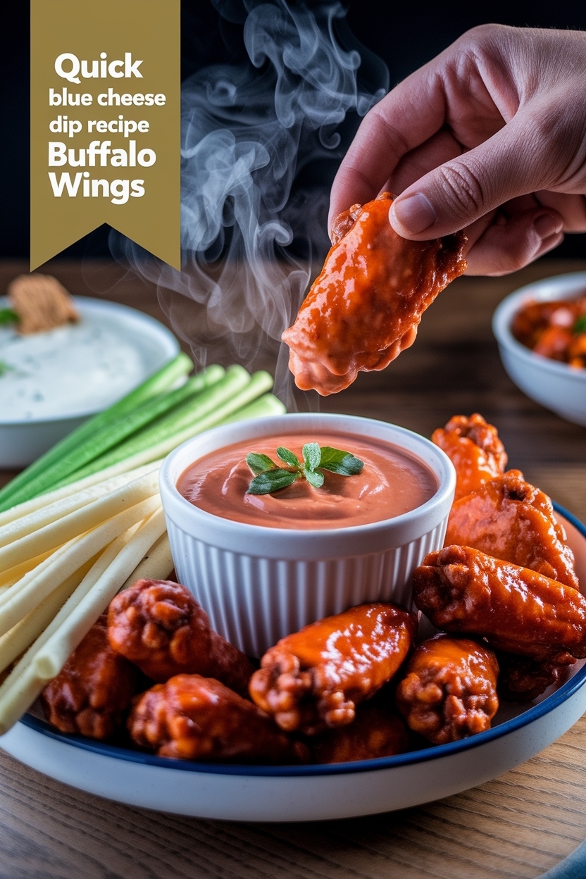blue cheese dip recipe buffalo wings