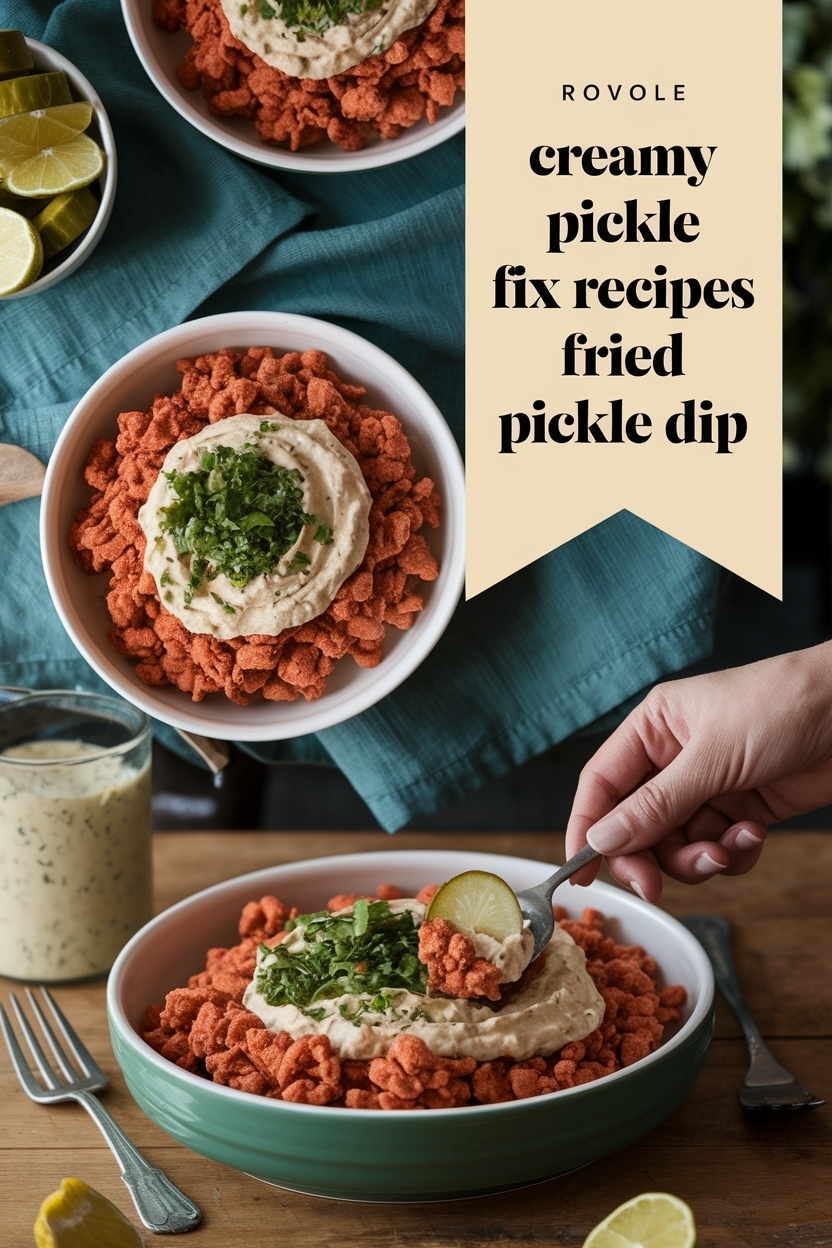 pickle fix recipes fried pickle dip
