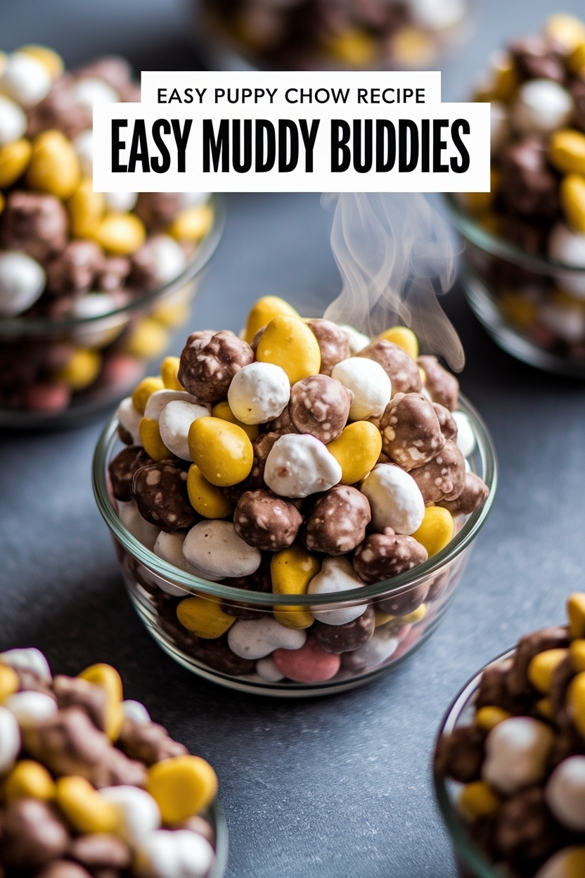 puppy chow recipe easy muddy buddies
