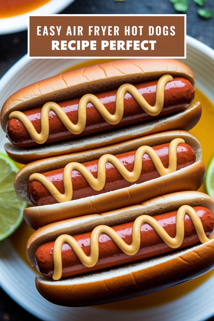 air fryer hot dogs recipe perfect