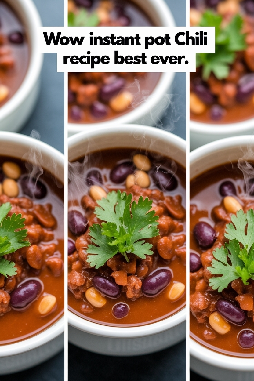 instant pot chili recipe best ever