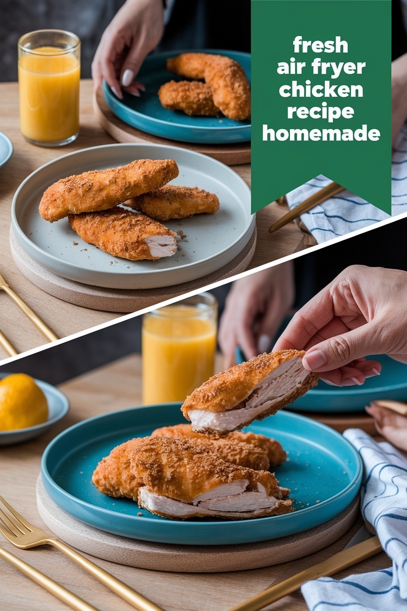 air fryer chicken tenders recipe homemade