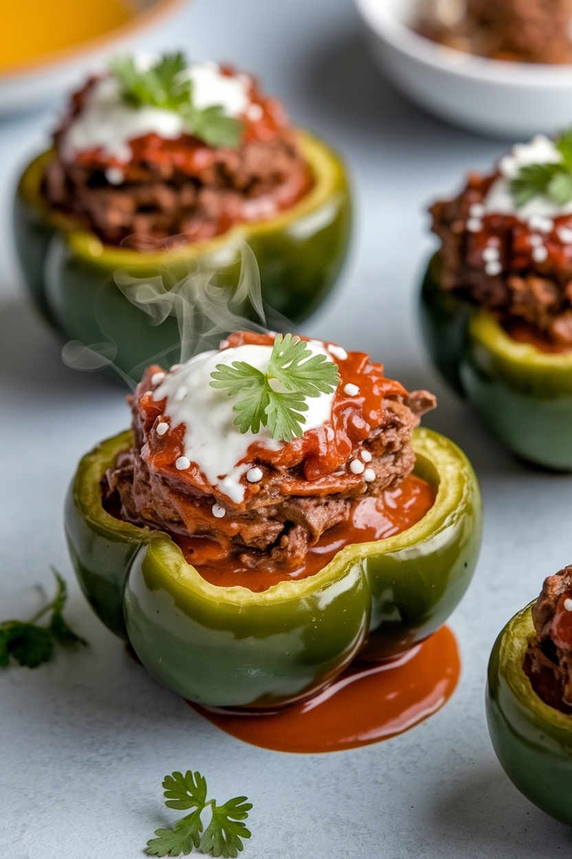 keto philly cheesesteak stuffed peppers recipe