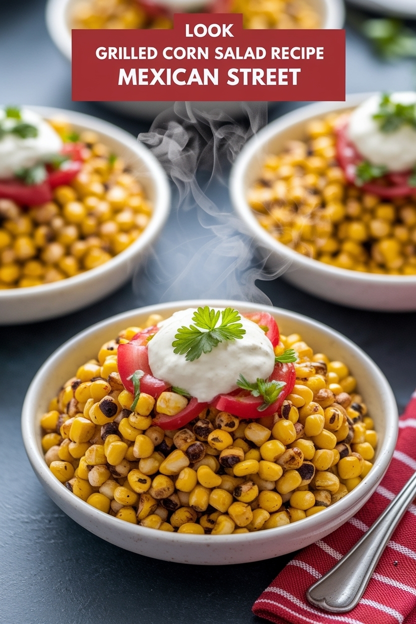 grilled corn salad recipe mexican street