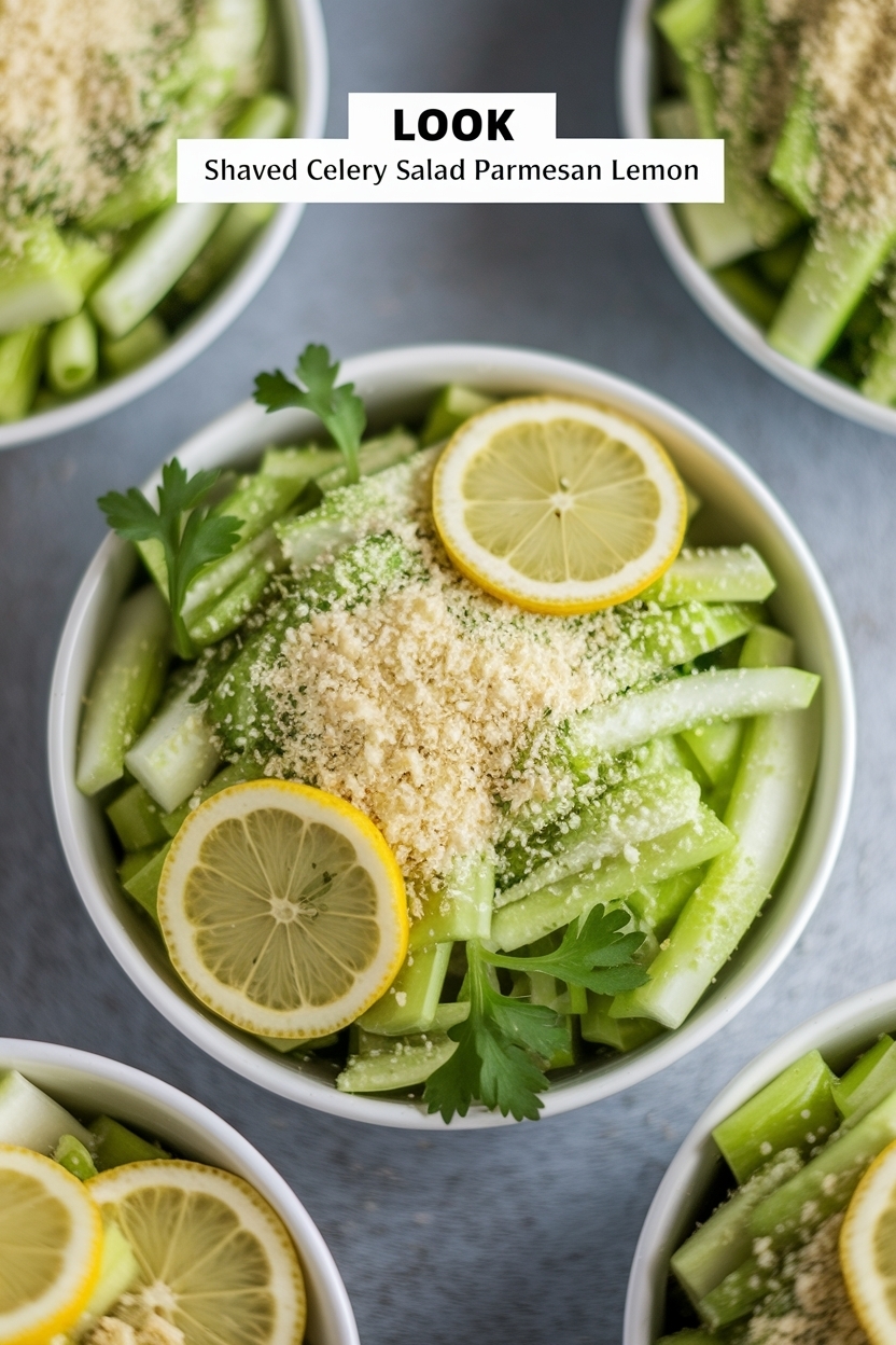 shaved celery salad parmesan lemon