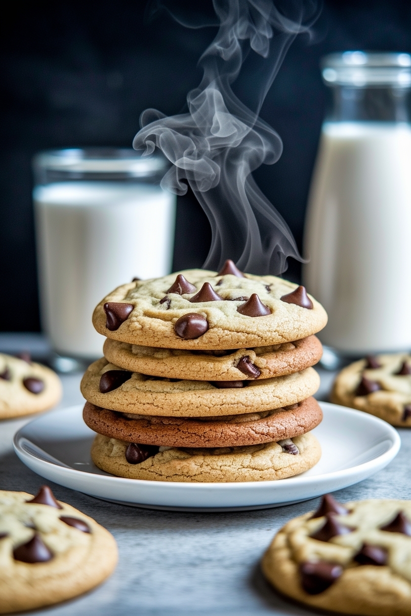 oreo stuffed chocolate chip cookies - Extra Photo