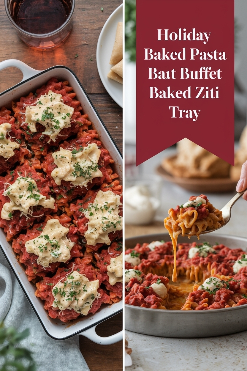 baked pasta buffet baked ziti tray
