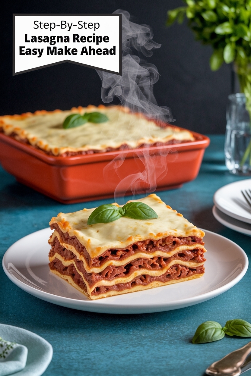 lasagna recipe easy make ahead