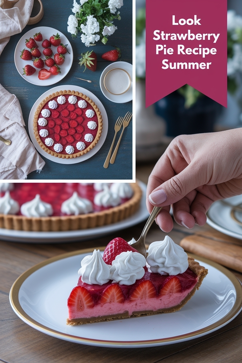 strawberry pretzel pie recipe summer