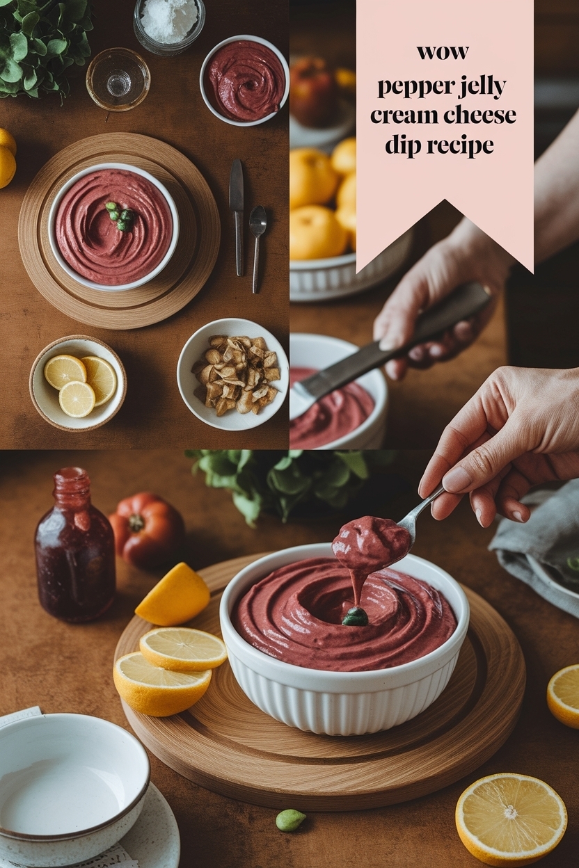 pepper jelly cream cheese dip recipe
