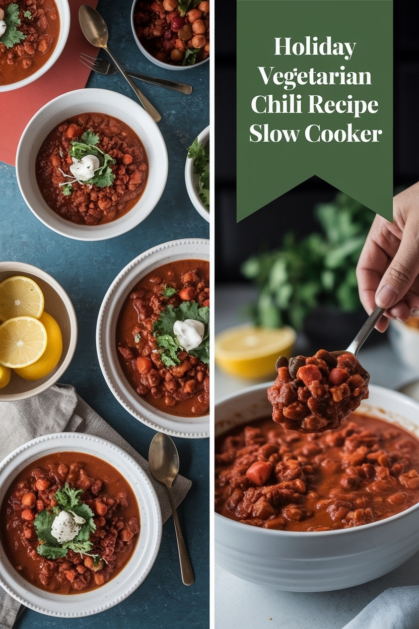 vegetarian chili recipe slow cooker