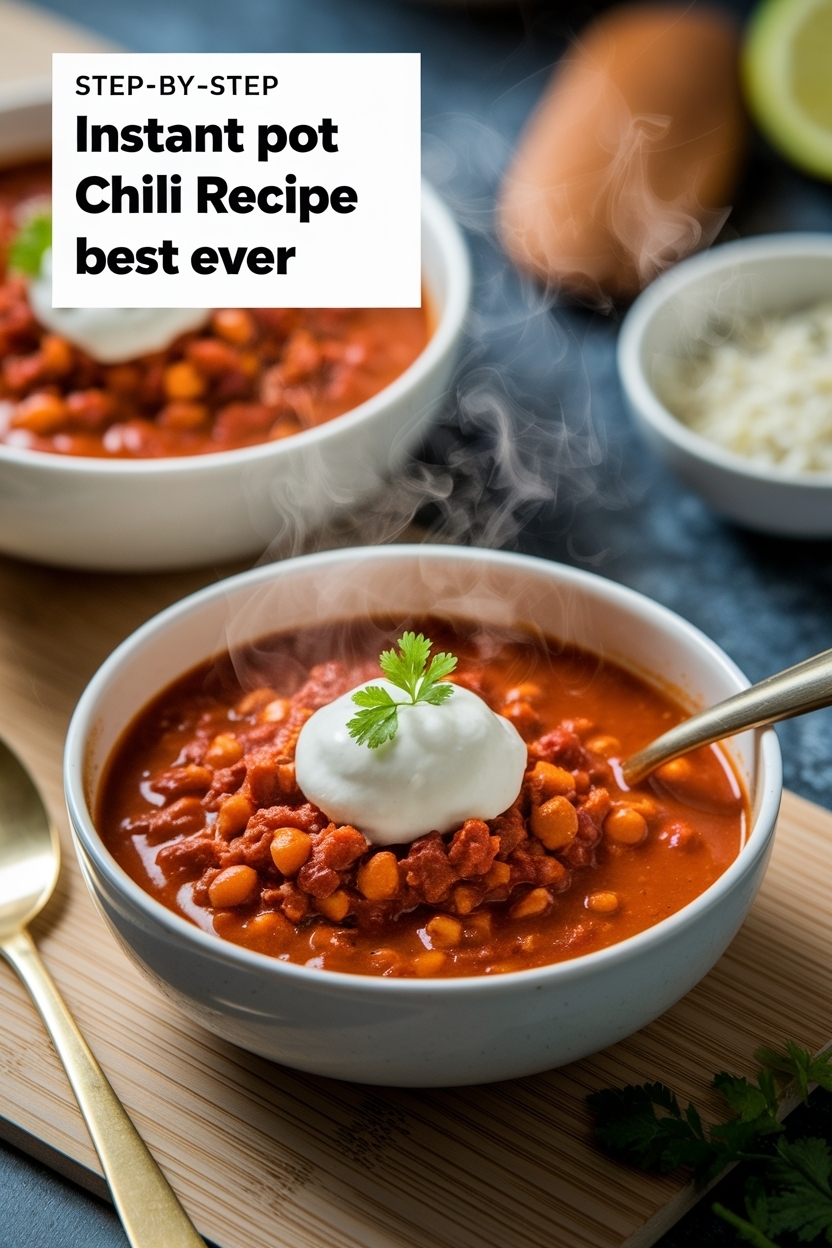 instant pot chili recipe best ever