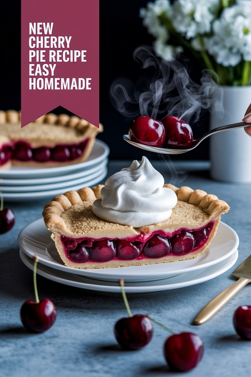 cherry pie recipe easy homemade