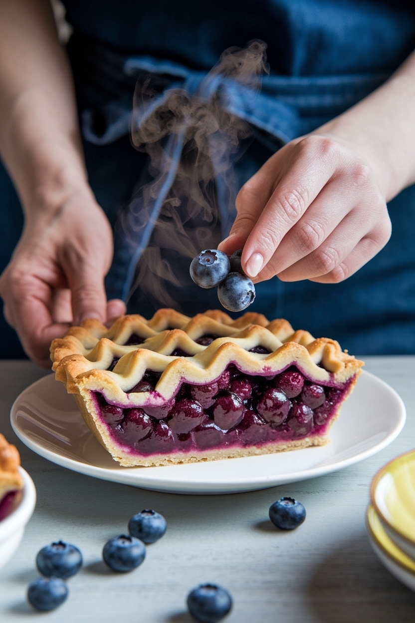 blueberry pie recipe easy summer fresh