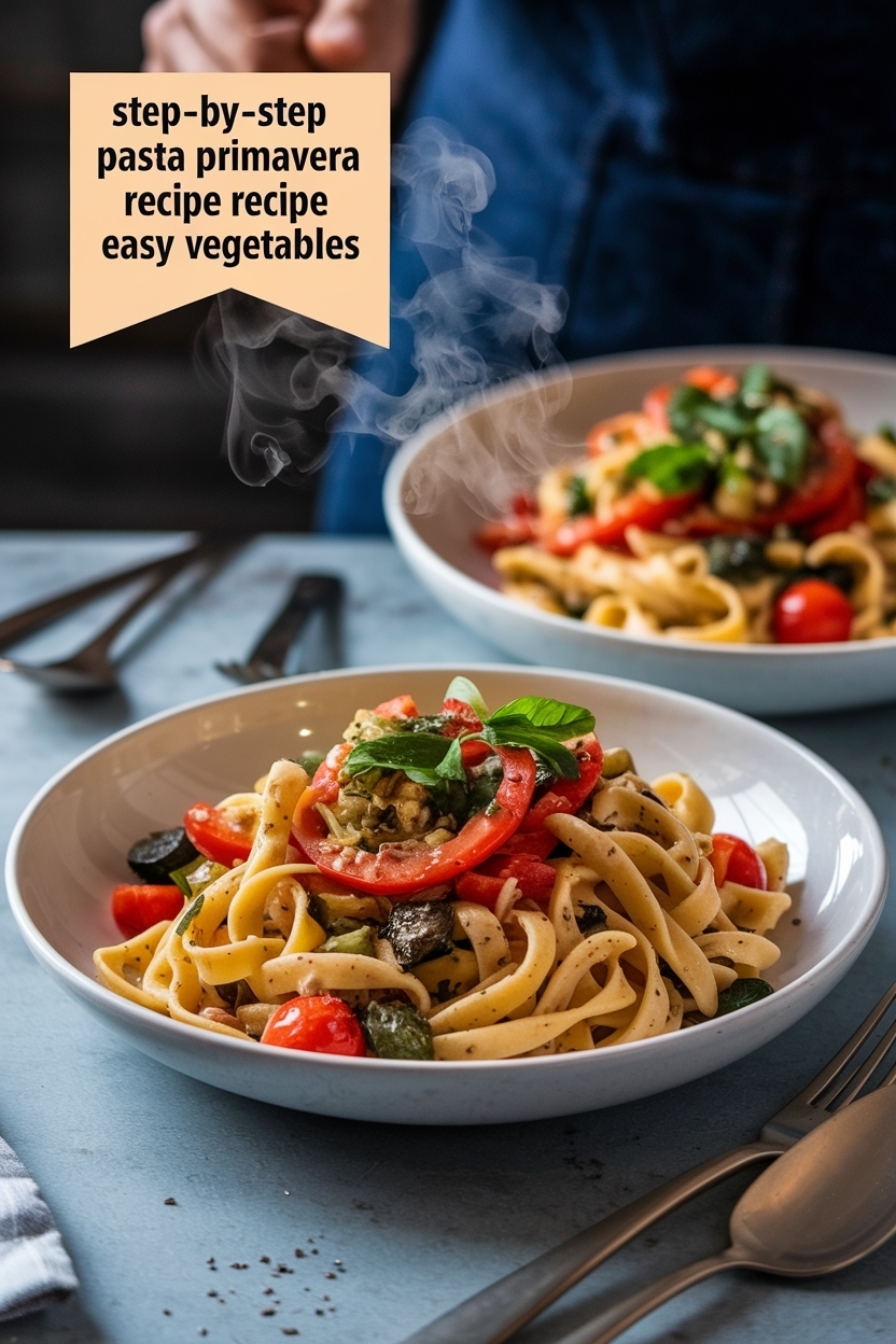 pasta primavera recipe easy vegetables