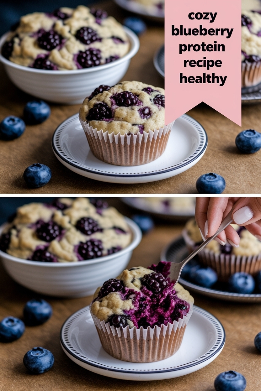 blueberry protein muffins recipe healthy