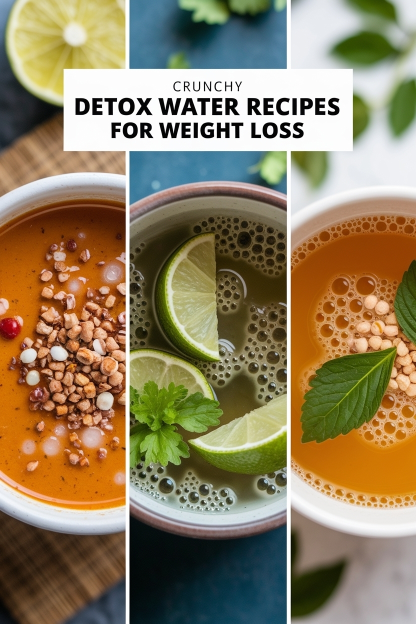 detox water recipes for weight loss