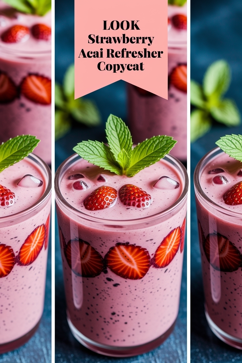 strawberry acai refresher copycat