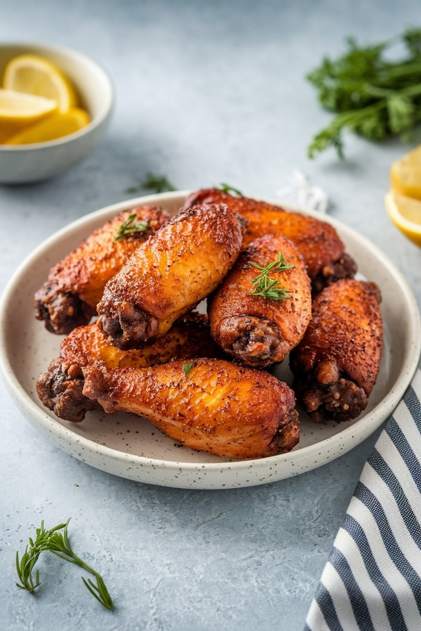 air fryer chicken wings recipe crispy