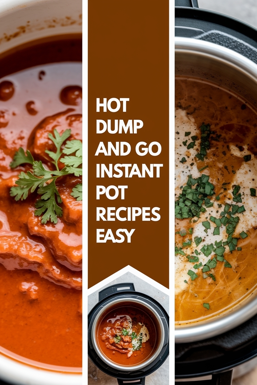 dump and go instant pot recipes easy