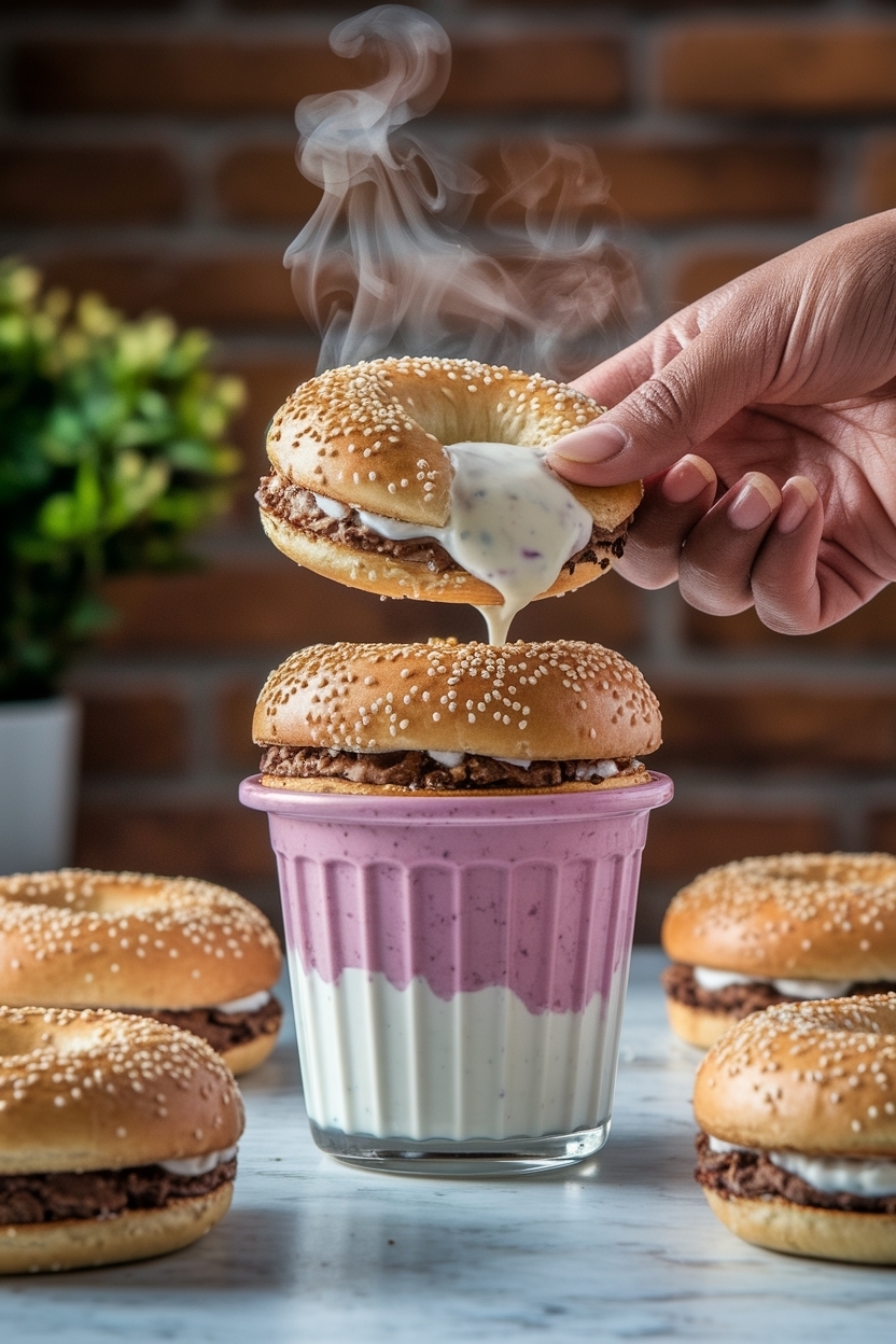 high protein bagels whey greek yogurt