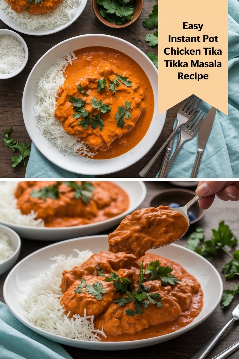 instant pot chicken tikka masala recipe