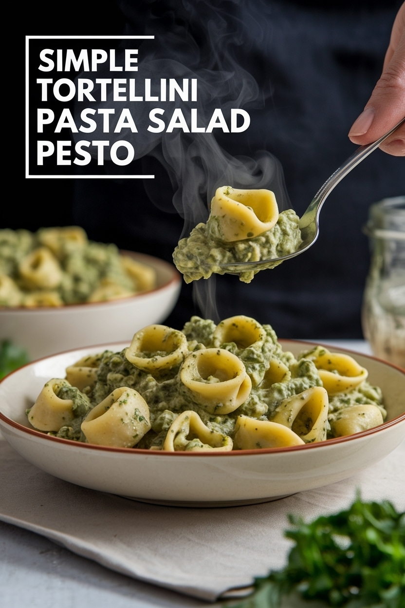tortellini pasta salad pesto
