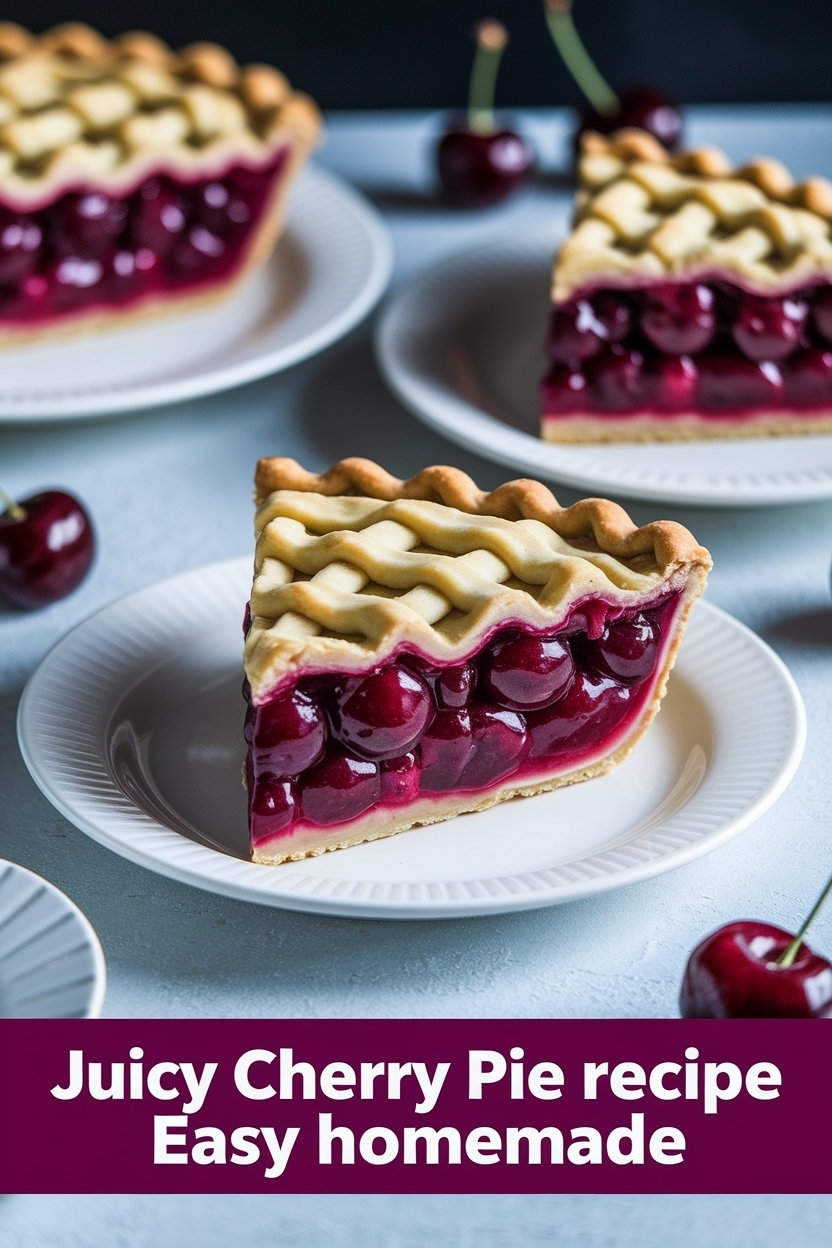 cherry pie recipe easy homemade