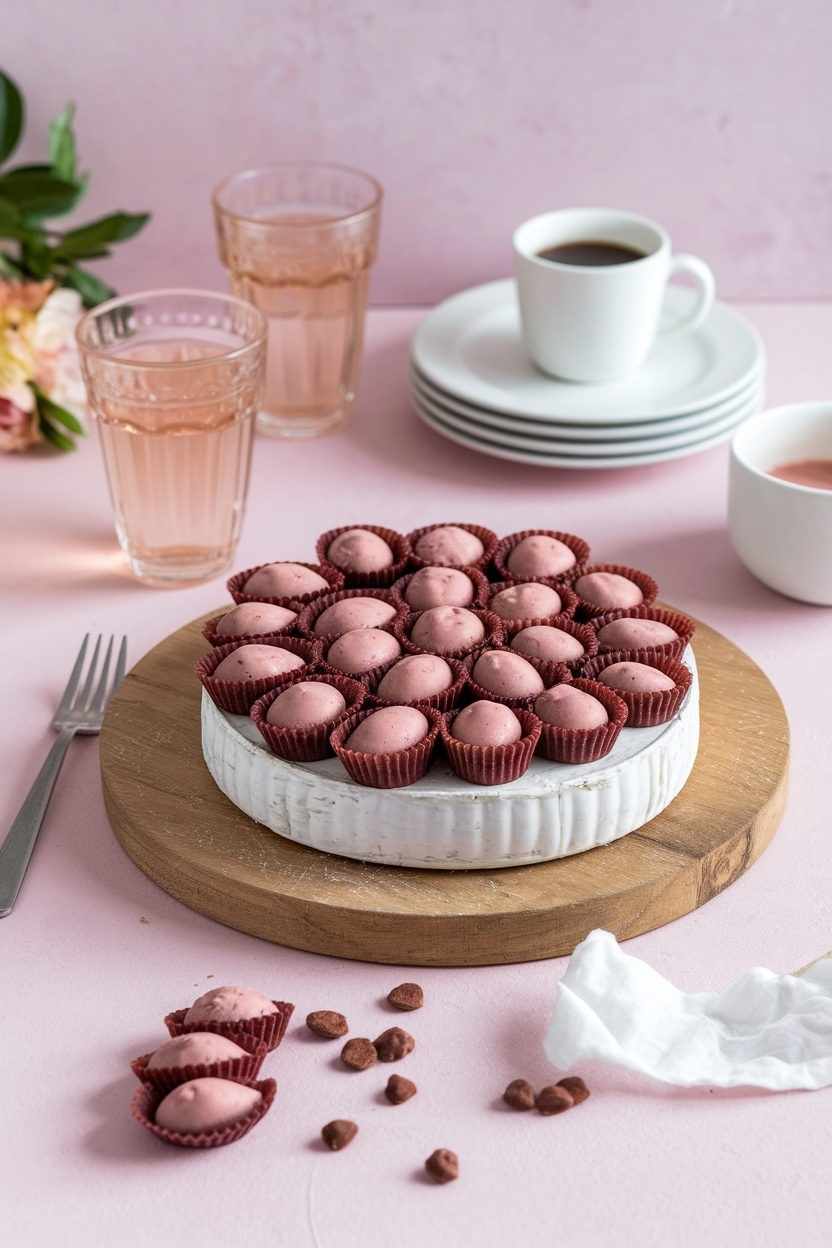 baked brie board with rosé galentines