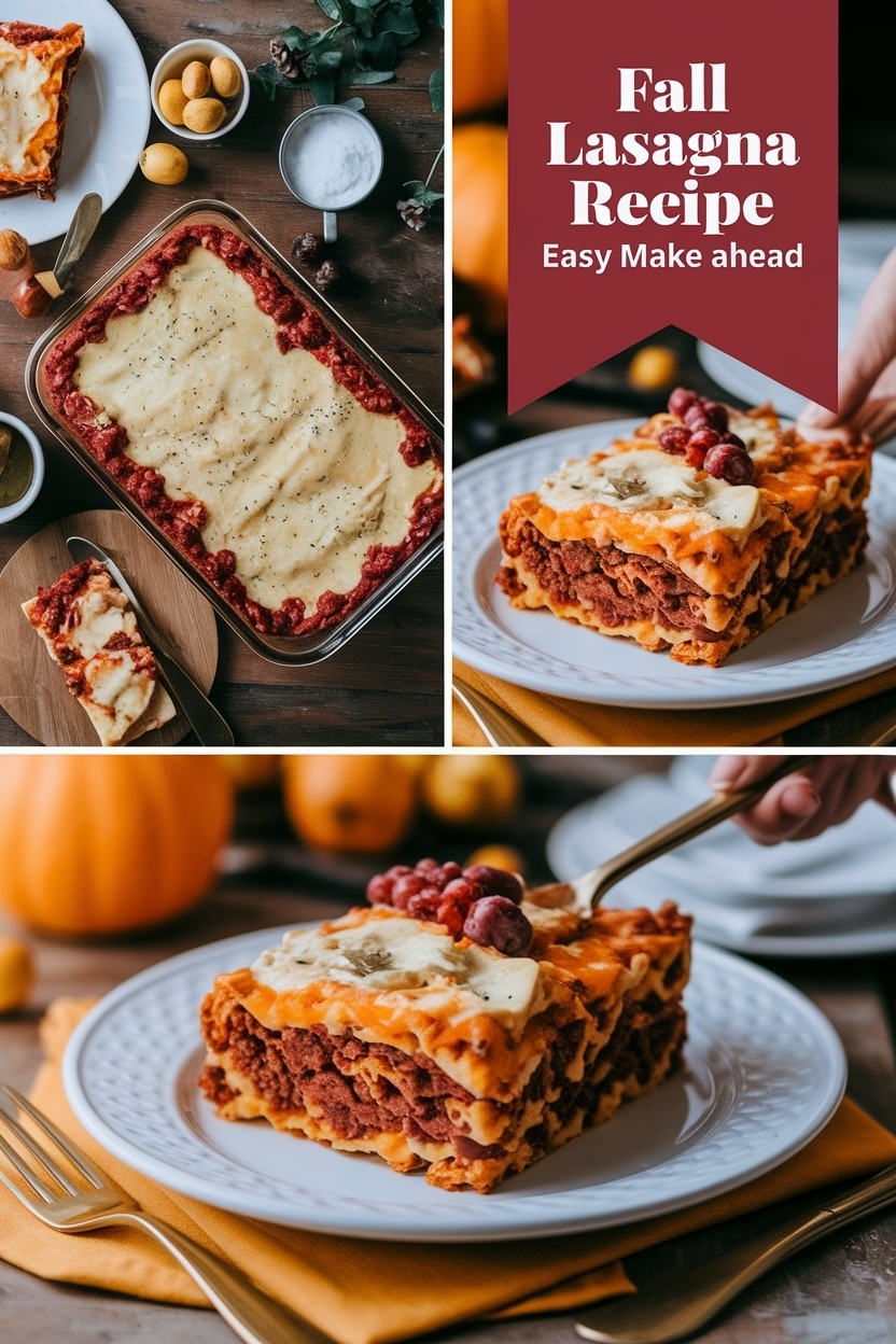 lasagna recipe easy make ahead