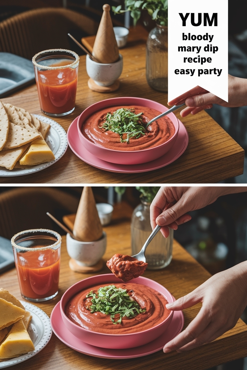bloody mary dip recipe easy party