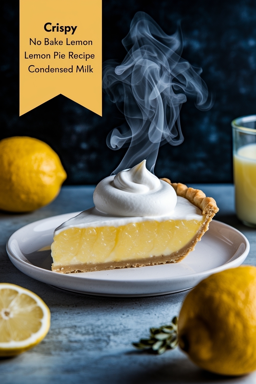 no bake lemon pie recipe condensed milk