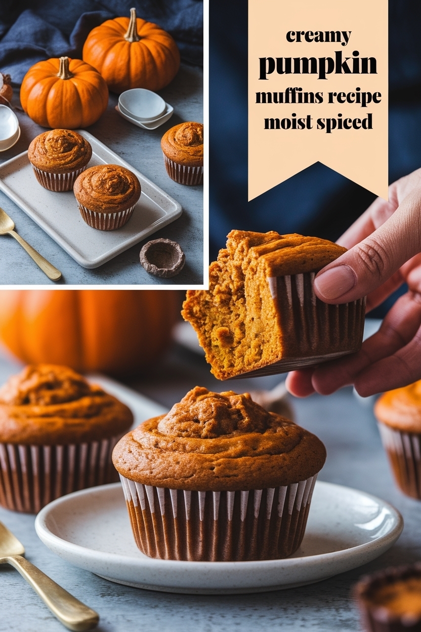 pumpkin muffins recipe moist spiced