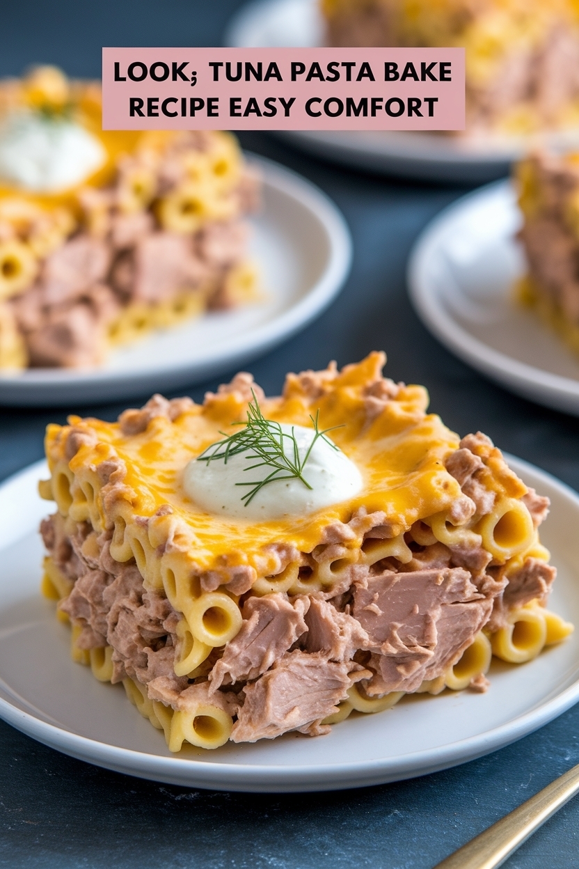 tuna pasta bake recipe easy comfort