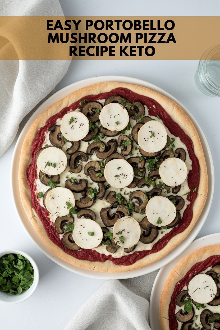 portobello mushroom pizza recipe keto