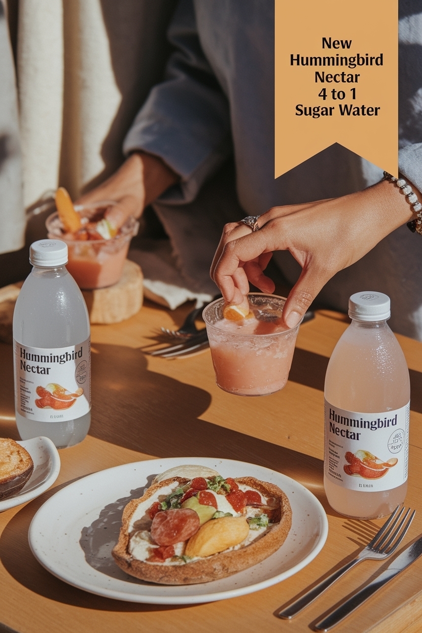 hummingbird nectar 4 to 1 sugar water