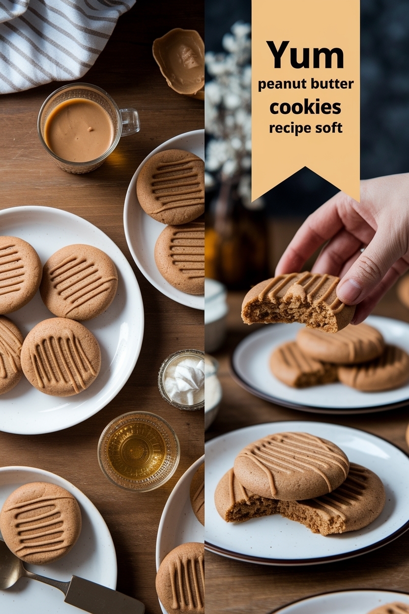 peanut butter cookies recipe soft