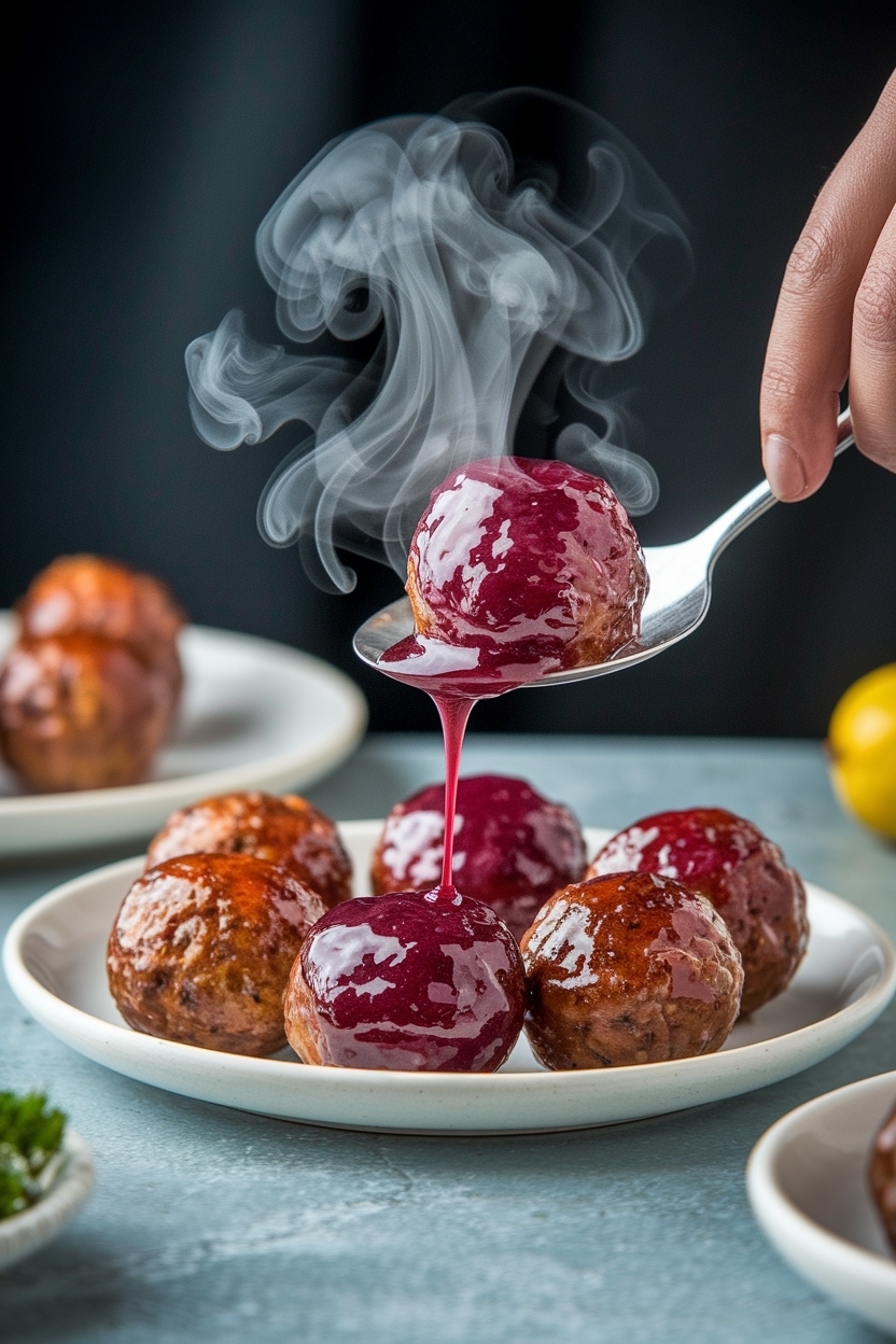 meatballs appetizer recipe slow cooker grape jelly