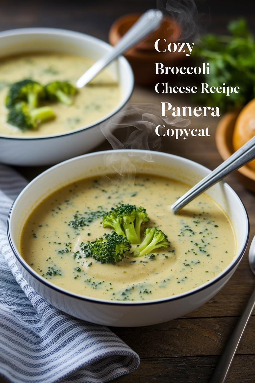 broccoli cheese soup recipe panera copycat