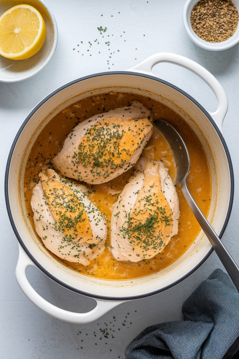 high protein marry me chicken one pot