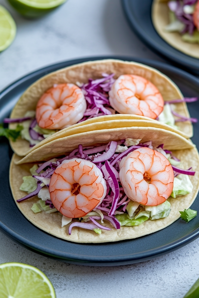 shrimp tacos recipe easy with slaw