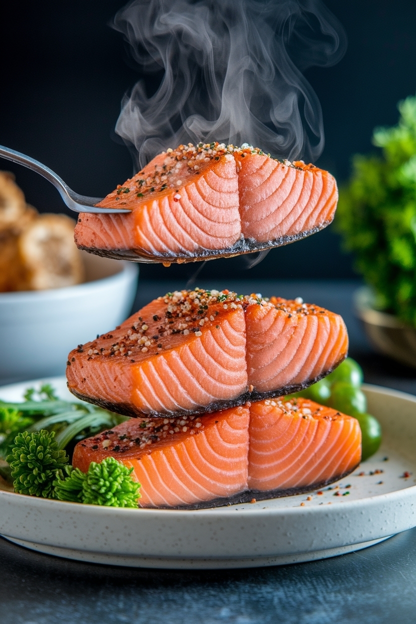 air fryer salmon bites recipe crispy