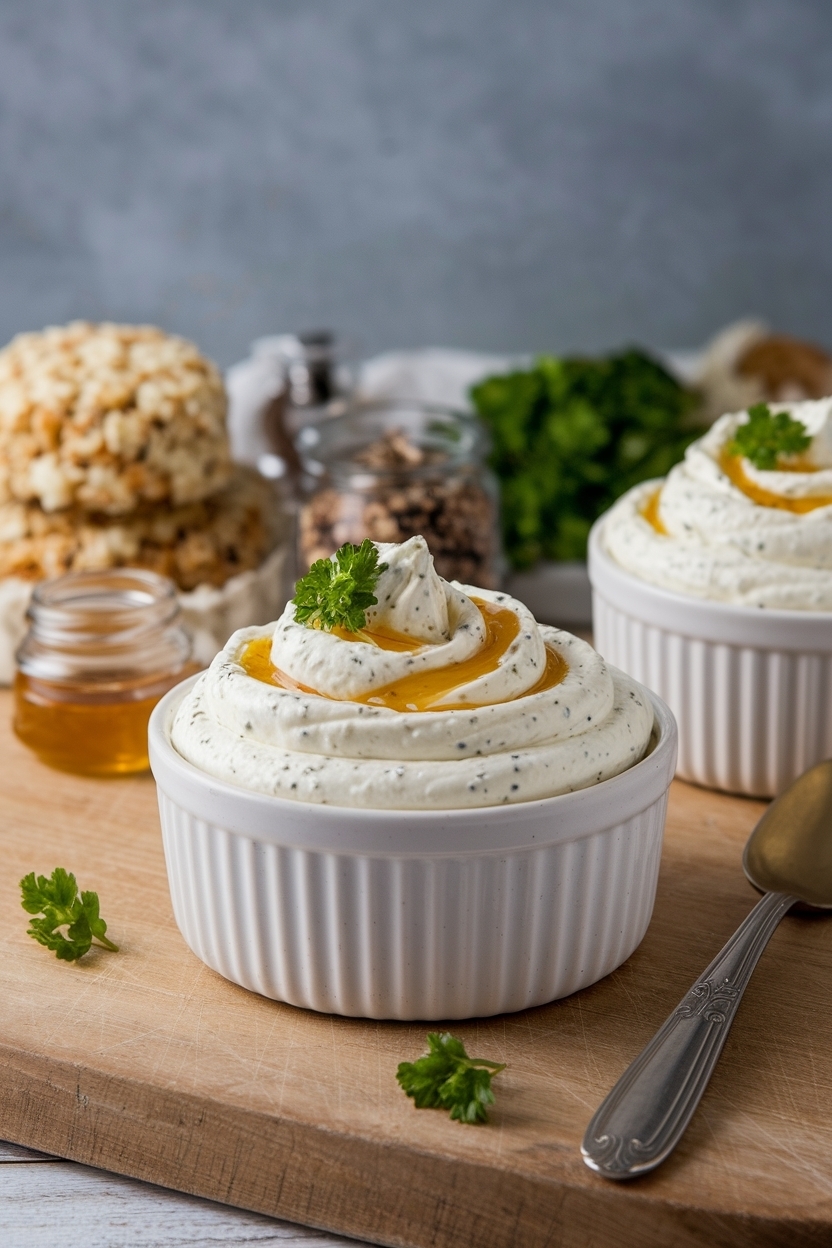 whipped feta dip recipe baked with honey