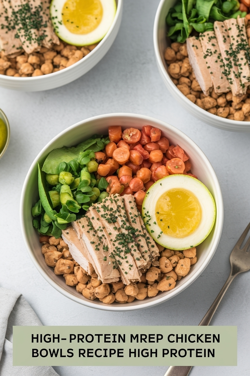 meal prep chicken bowls recipe high protein