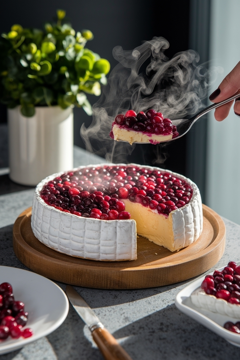 baked brie recipe with cranberries easy