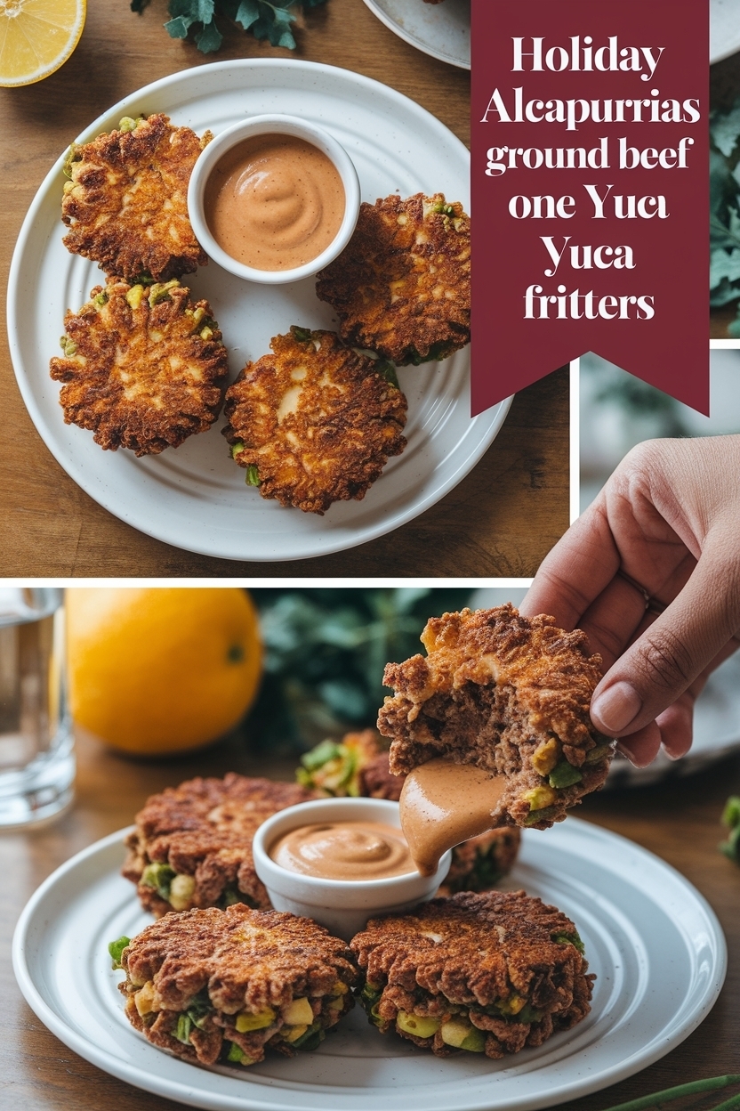 alcapurrias ground beef yuca fritters