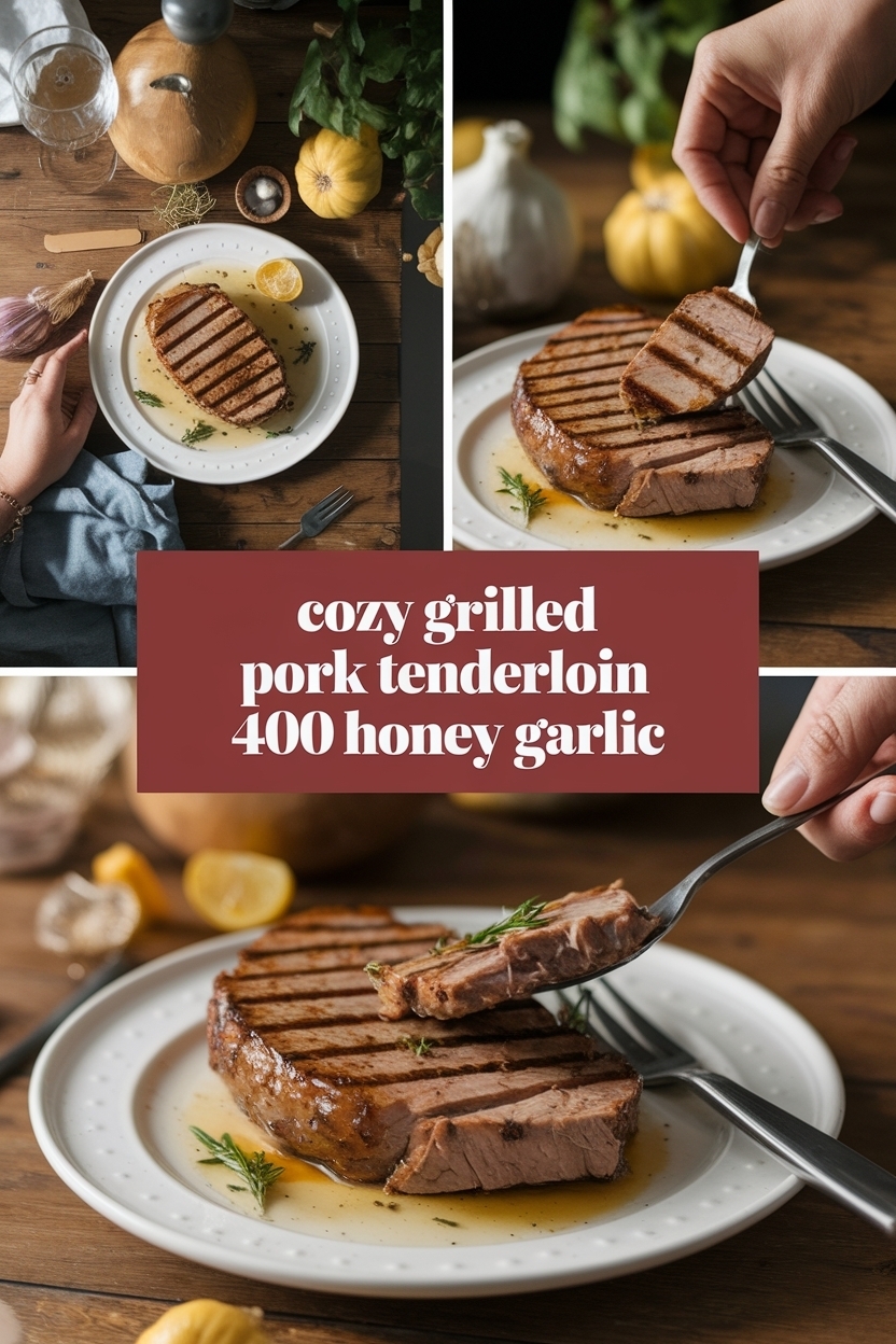 grilled pork tenderloin 400 honey garlic