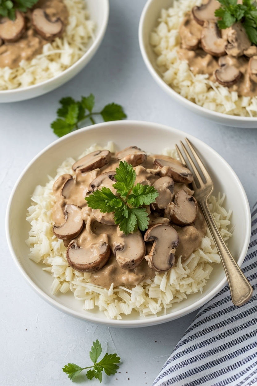 mushroom stroganoff recipe vegan creamy