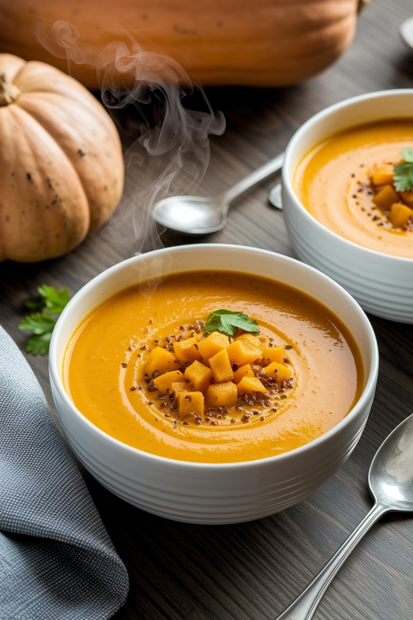 butternut squash soup recipe creamy