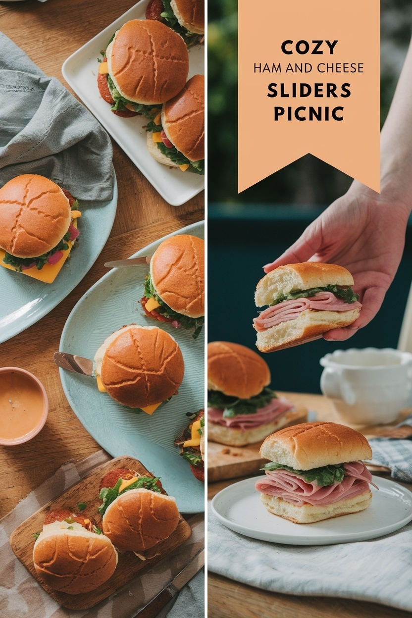 ham and cheese sliders picnic